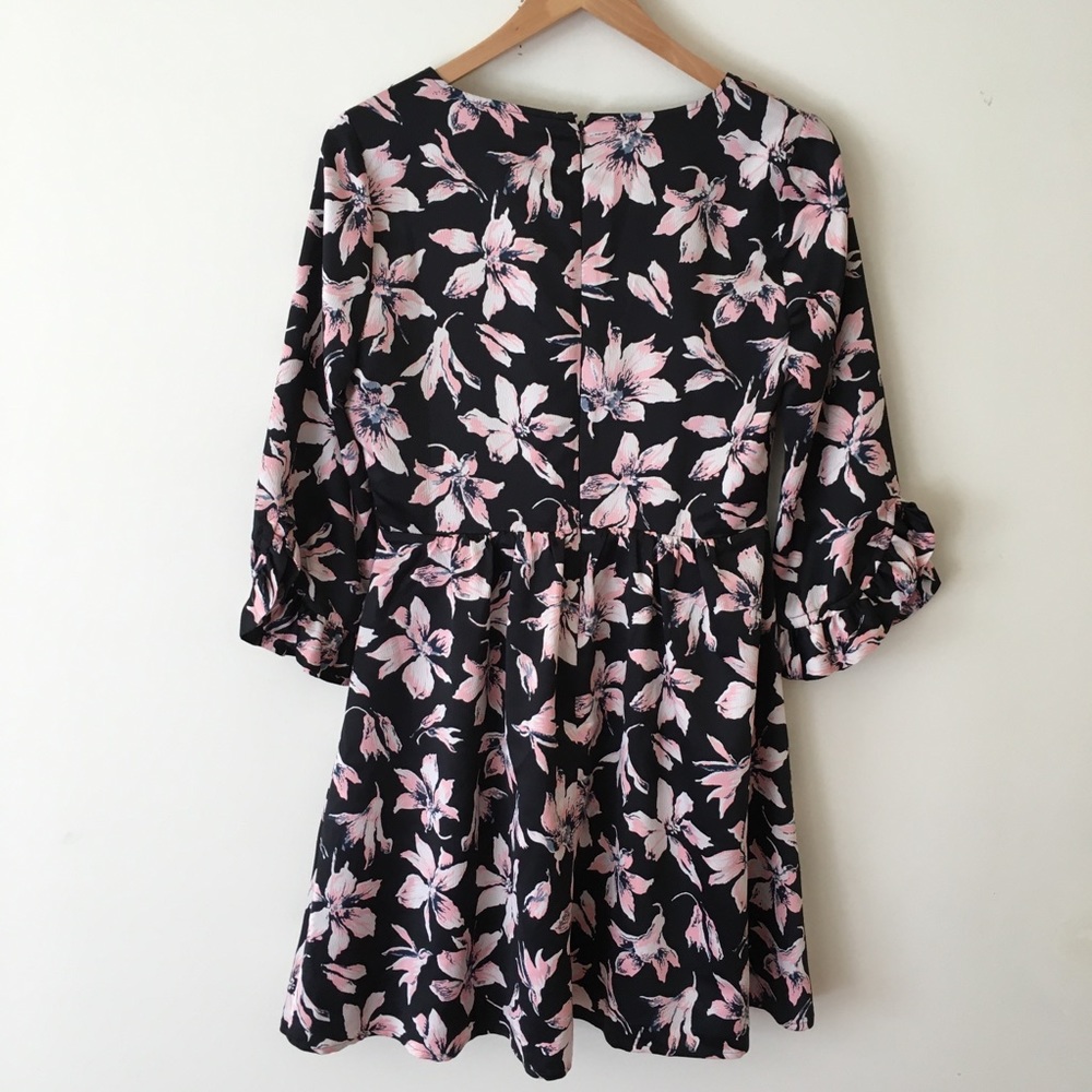 NEW Madewell Moonblossom Ruffle-Sleeve Dress - Picture 3 of 8